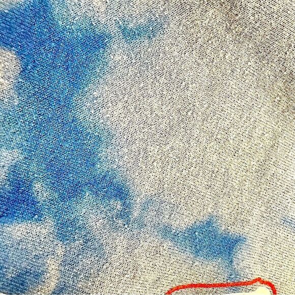 Chicago Cubs Hoodie Sweatshirt World Series 2016 Women Bleached Rhinestone Stars - Picture 9 of 9